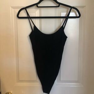 black bodysuit